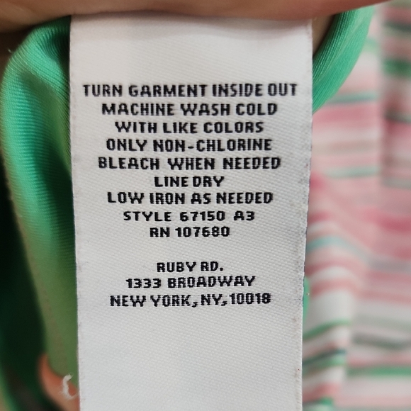 Ruby Rd. Striped Pullover - Picture 6 of 6